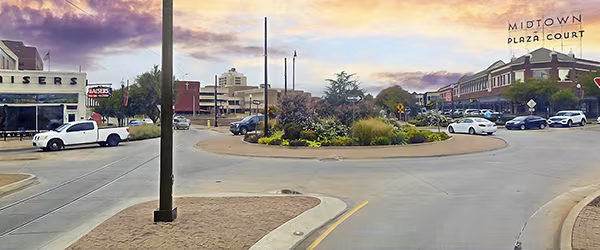 Plaza Court Roundabout