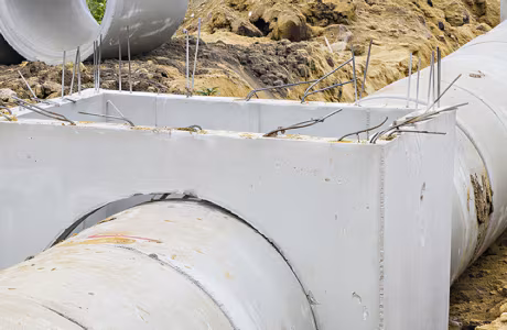 Example of a 48-inch Water Transmission Pipe