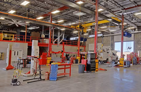 Oklahoma Electric Cooperative Shop Facility designed by Guernsey