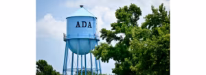 Ada Oklahoma Water Tower