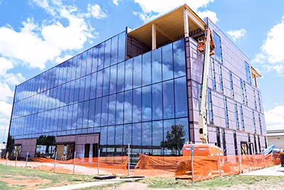 Construction continues on the new Guernsey Headquarters